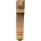 Ekena Millwork Imperial Craftsman Rough Sawn Bracket, Western Red Cedar, 4"W x 18"D x 22"H BKT04X18X22IMP04RWR - alternate 3